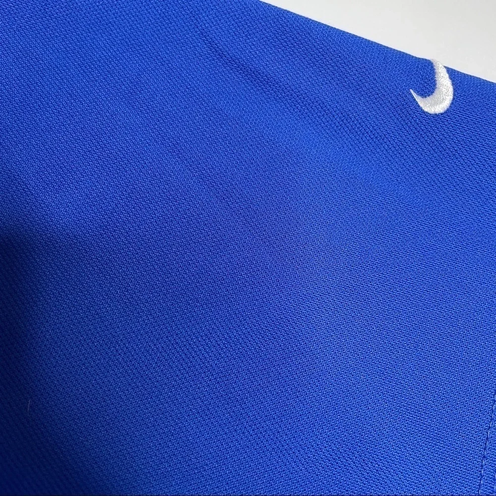 Nike Golf Royal Blue Short Sleeve Collared Polo Shirt size XL